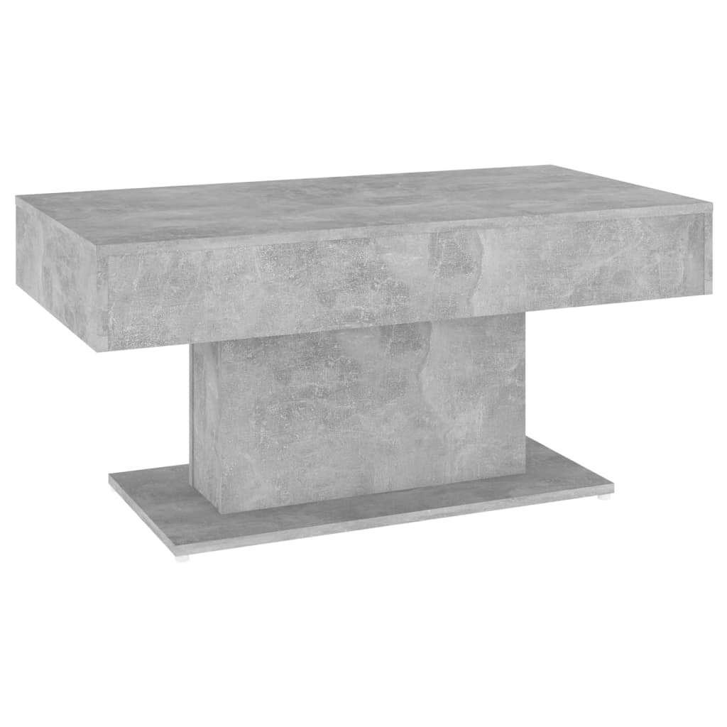 Coffee Table | Concrete Grey | Engineered Wood | Medium | Durable