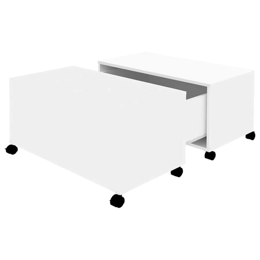 Coffee Table | White | Engineered wood | Medium | Extendable
