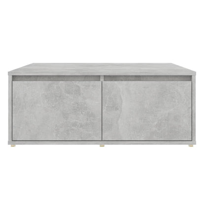 Coffee Table | Concrete grey | Engineered wood | 80cm x 80cm