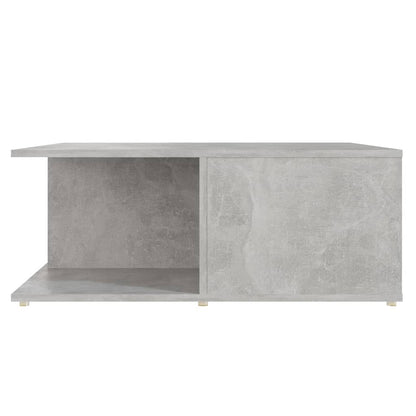 Coffee Table | Concrete grey | Engineered wood | 80cm x 80cm
