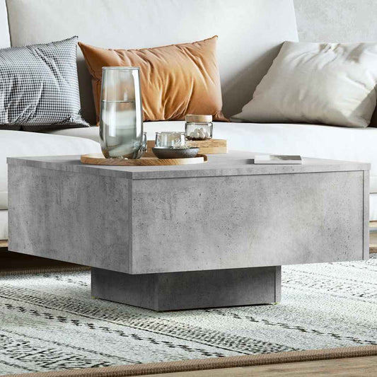 Coffee Table | Concrete Grey | Engineered Wood | Medium | Durable