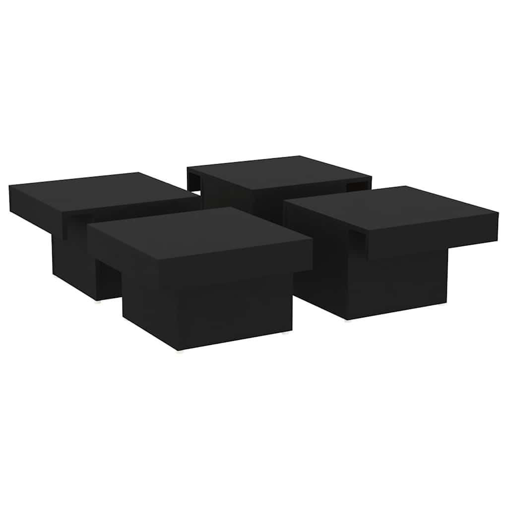 Coffee Table | Black | Engineered wood | Medium | Modern | Coffee Table