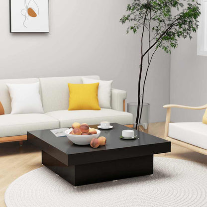 Coffee Table | Black | Engineered wood | Medium | Modern | Coffee Table