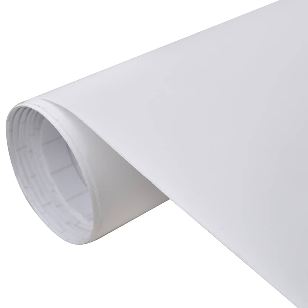 Car Films 2 pcs Matt White 100x150 cm+50x150 cm