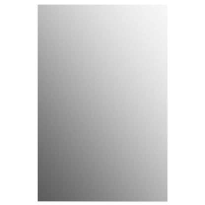 Wall Mirror with LED Lights Rectangular Glass