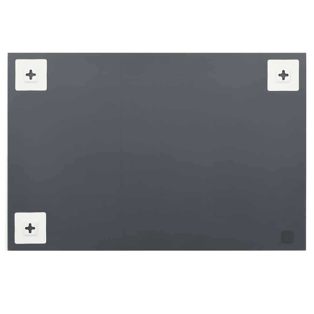 Wall Mirror with LED Lights Rectangular Glass