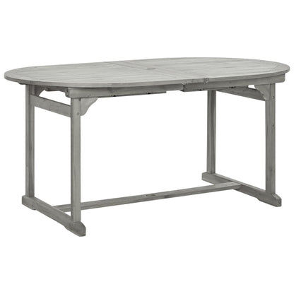 Garden Dining Set | Grey | Solid Acacia wood with grey wash finish