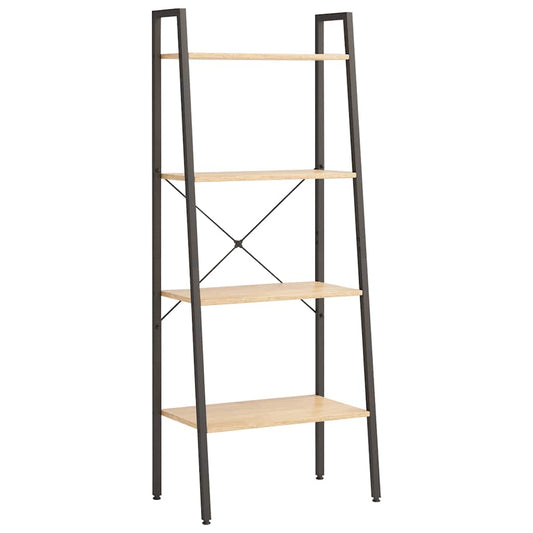 Standing Shelf | Light brown and black | Engineered wood, steel | Large