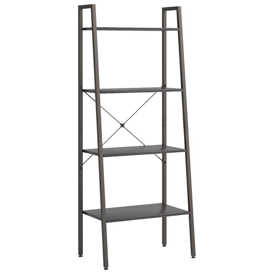 Standing Shelf | Black | Engineered wood, Steel | Medium | Bookshelf