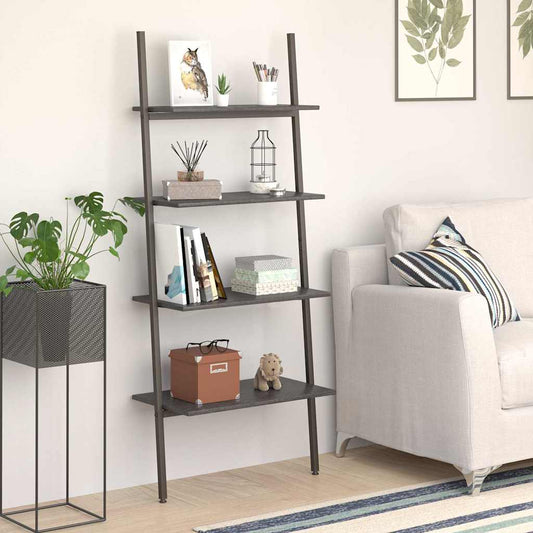 Leaning Shelf | Black | Engineered wood, Steel | Medium | Leaning Shelf