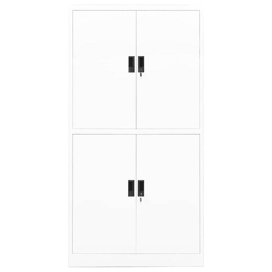 Office Cabinet | White | Steel | Large | Locks | Office Cabinet