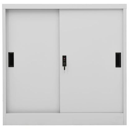 Office Cabinet | Light grey | Steel | Medium | Locks | Office Cabinet