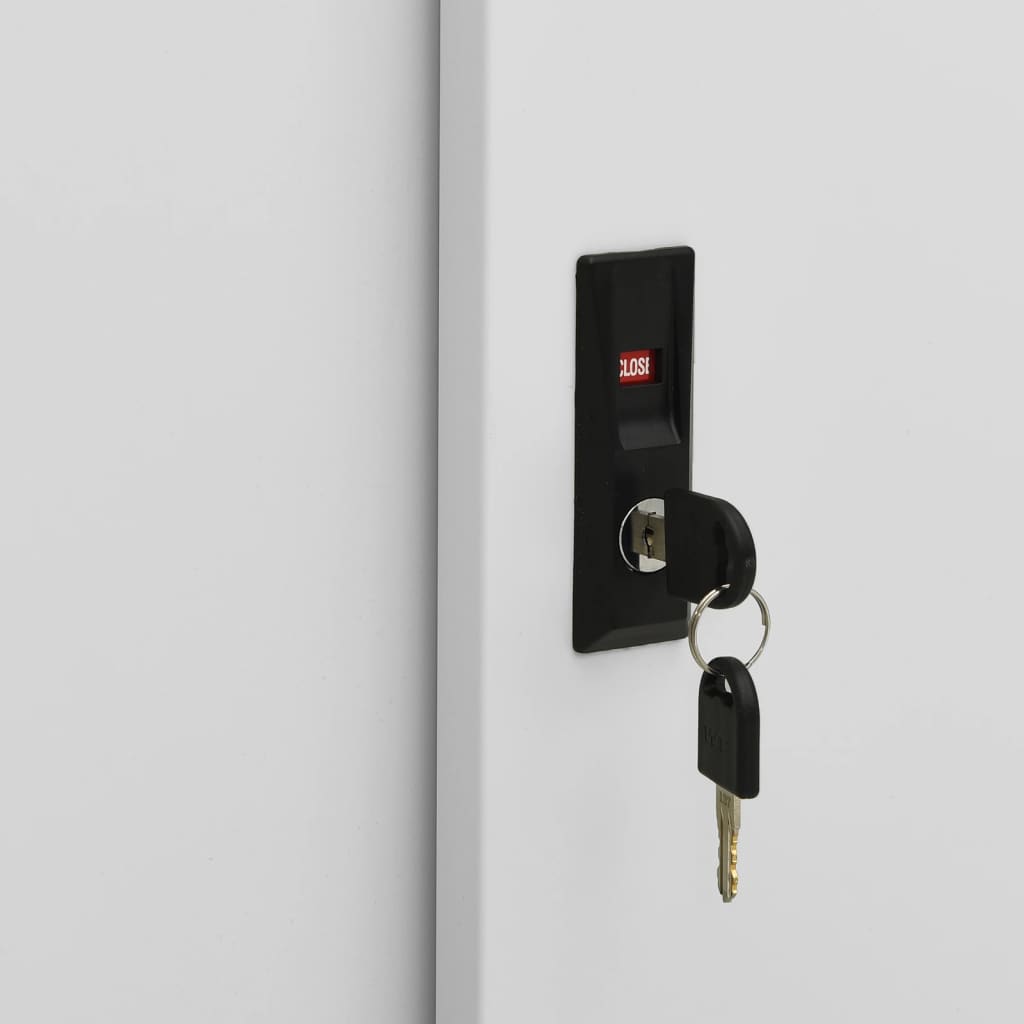 Office Cabinet | Light grey | Steel | Medium | Locks | Office Cabinet