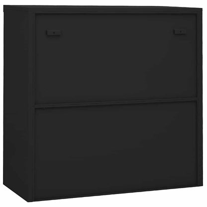 Office Cabinet Anthracite Steel 35.4x15.7x35.4 in Office Cabinet
