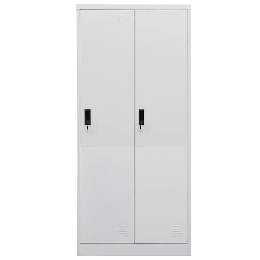 Wardrobe | Light Grey | Steel | Medium | Wardrobe | Rectangular