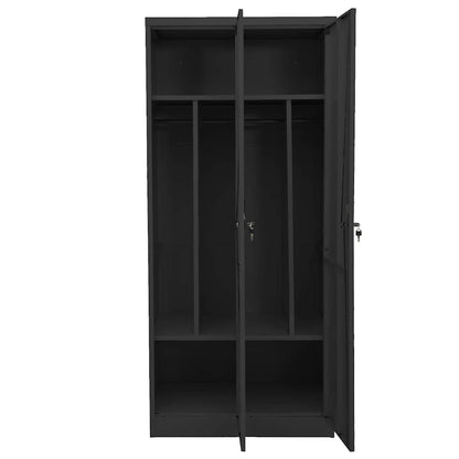 Wardrobe Anthracite 80x50x180 cm Steel