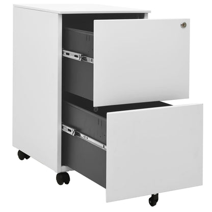 File Cabinet | Light grey | Steel | 39x45x67 cm | File Cabinet