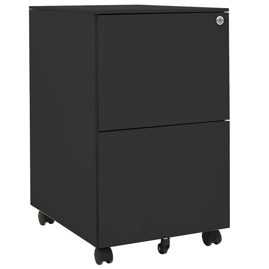 File Cabinet | Anthracite | Steel | File Cabinet | Rectangular | Modern