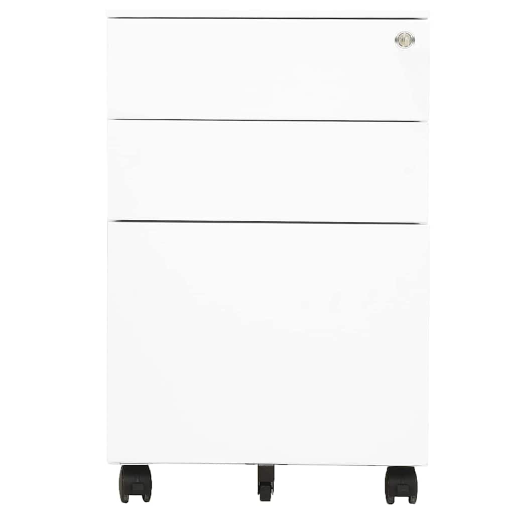 File Cabinet | White | Steel | Standard | Filing Cabinet | Rectangular