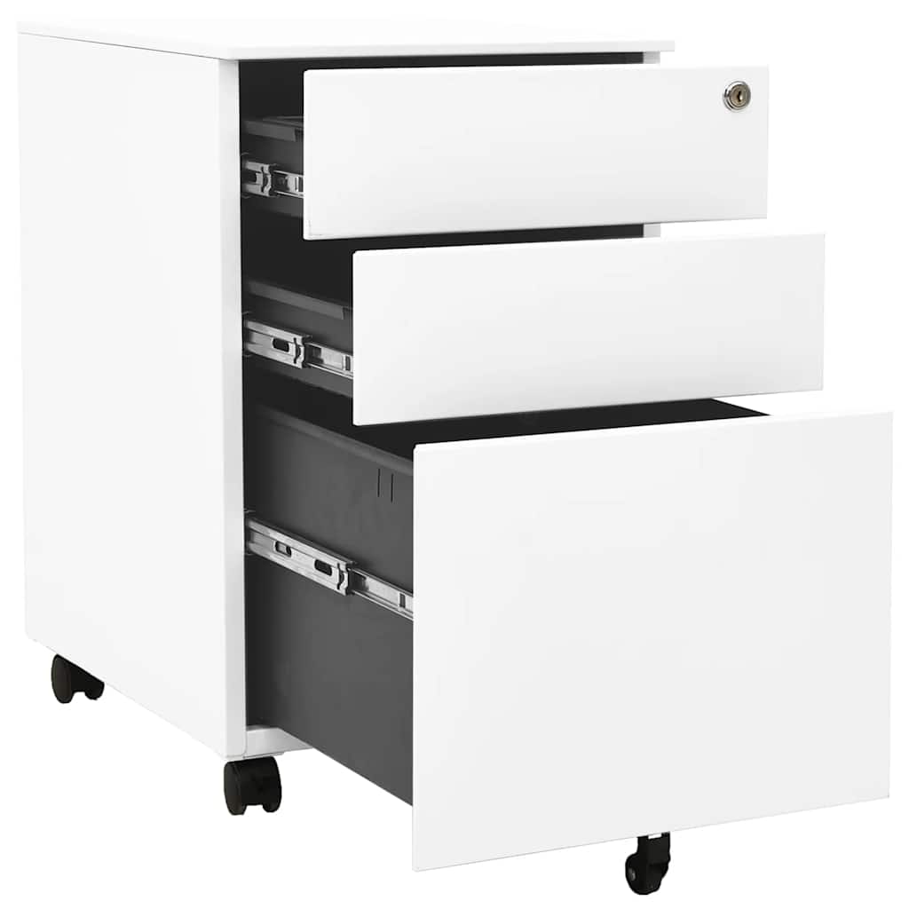 File Cabinet | White | Steel | Standard | Filing Cabinet | Rectangular