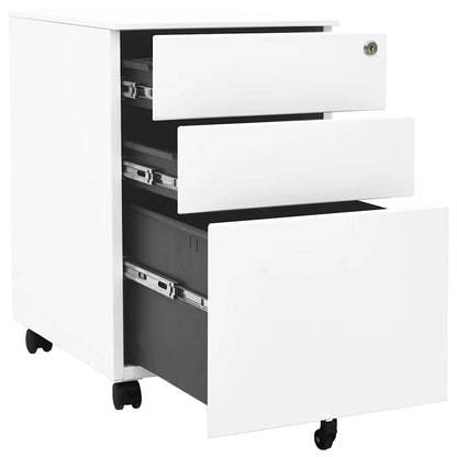 File Cabinet | White | Steel | Standard | Filing Cabinet | Rectangular