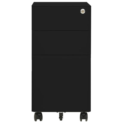 File Cabinet | Black | Steel | File Cabinet | Rectangular | Modern