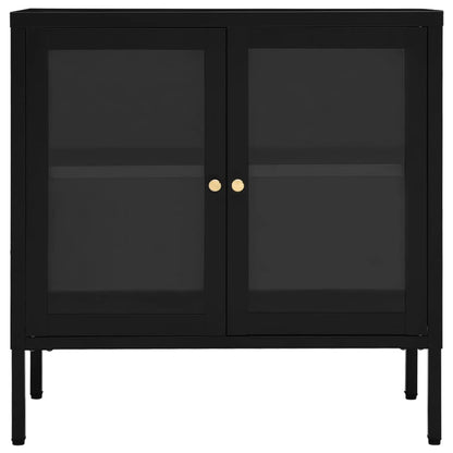 Sideboard Black Powder-coated steel Medium Sideboard