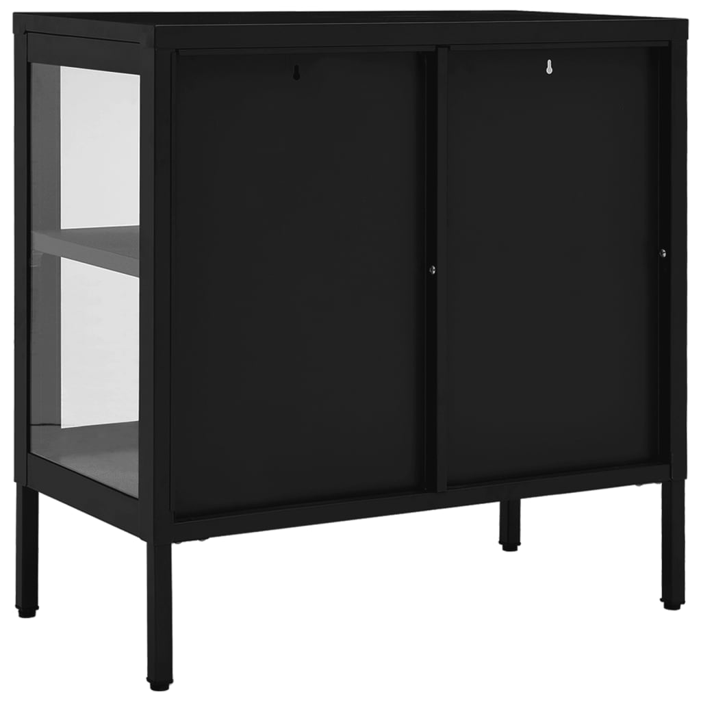 Sideboard Black Powder-coated steel Medium Sideboard