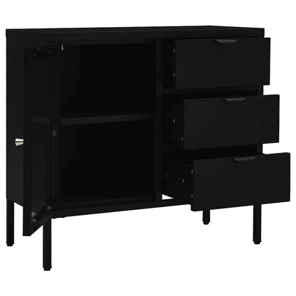 Sideboard | Black | Steel | Medium | Sideboard | Rectangular | Modern