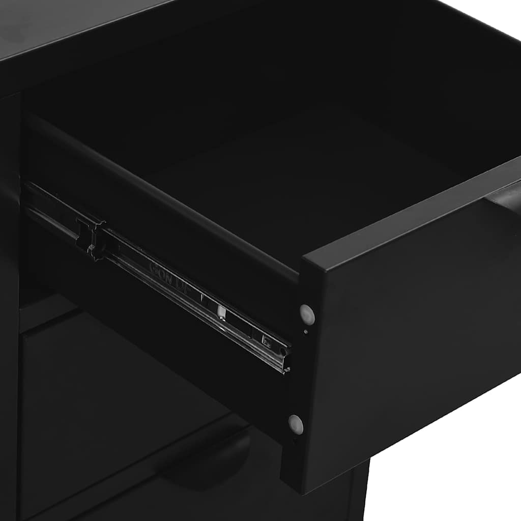 Sideboard | Black | Steel | Medium | Sideboard | Rectangular | Modern