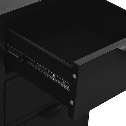 Sideboard | Black | Steel | Medium | Sideboard | Rectangular | Modern