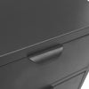 Sideboard Anthracite 29.5"x13.8"x27.6" Steel and Tempered Glass