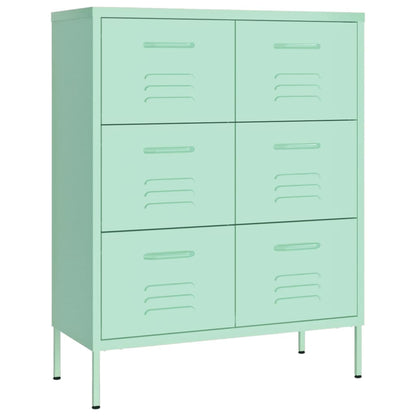 Drawer Cabinet | Mint | Steel | Medium | Levelers | Drawer Cabinet