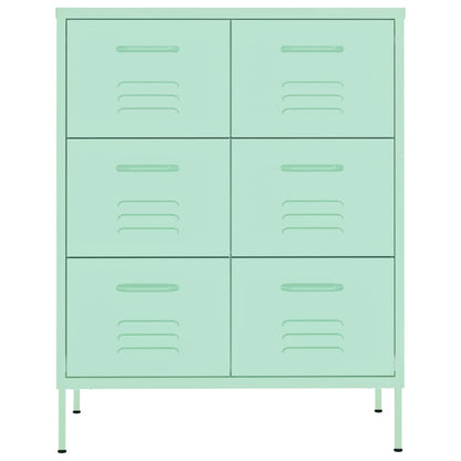 Drawer Cabinet | Mint | Steel | Medium | Levelers | Drawer Cabinet