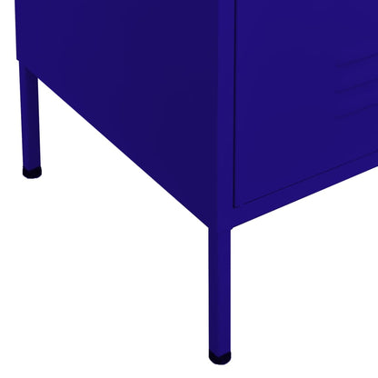 Storage Cabinet | Navy Blue | Steel | Medium | Storage Cabinet