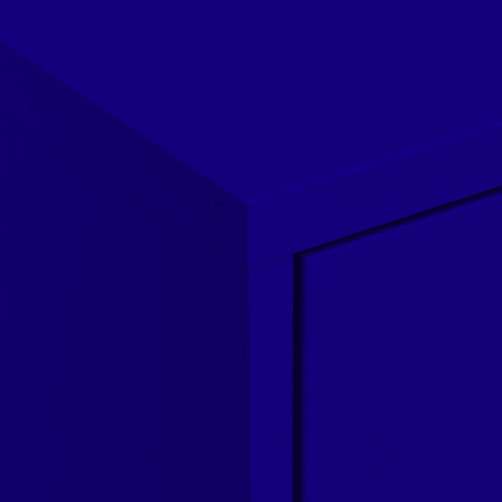 Storage Cabinet | Navy Blue | Steel | Medium | Storage Cabinet
