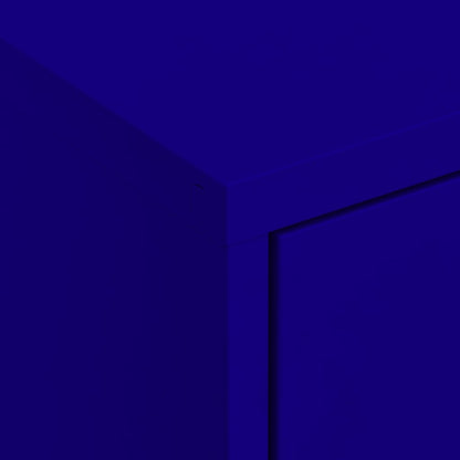 Storage Cabinet | Navy Blue | Steel | Medium | Storage Cabinet