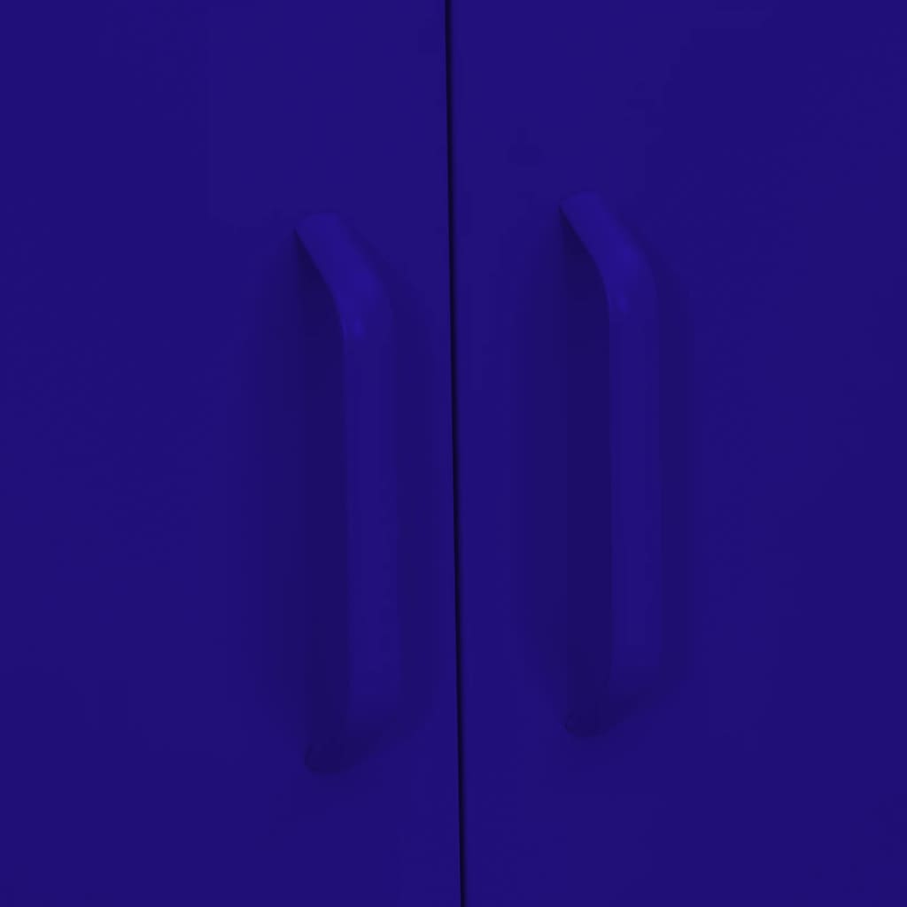 Storage Cabinet | Navy Blue | Steel | Medium | Storage Cabinet