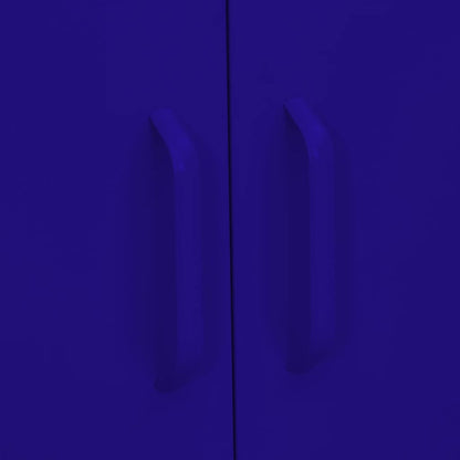 Storage Cabinet | Navy Blue | Steel | Medium | Storage Cabinet