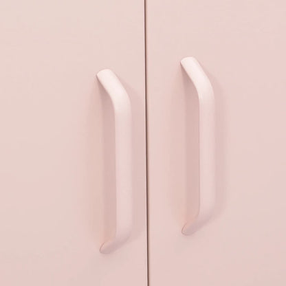 Storage Cabinet Pink 80x35x101.5 cm Steel