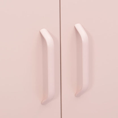 Storage Cabinet Pink 80x35x101.5 cm Steel