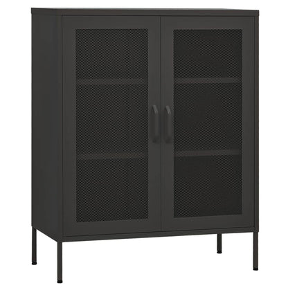 Storage Cabinet Anthracite 80x35x101.5 cm Steel