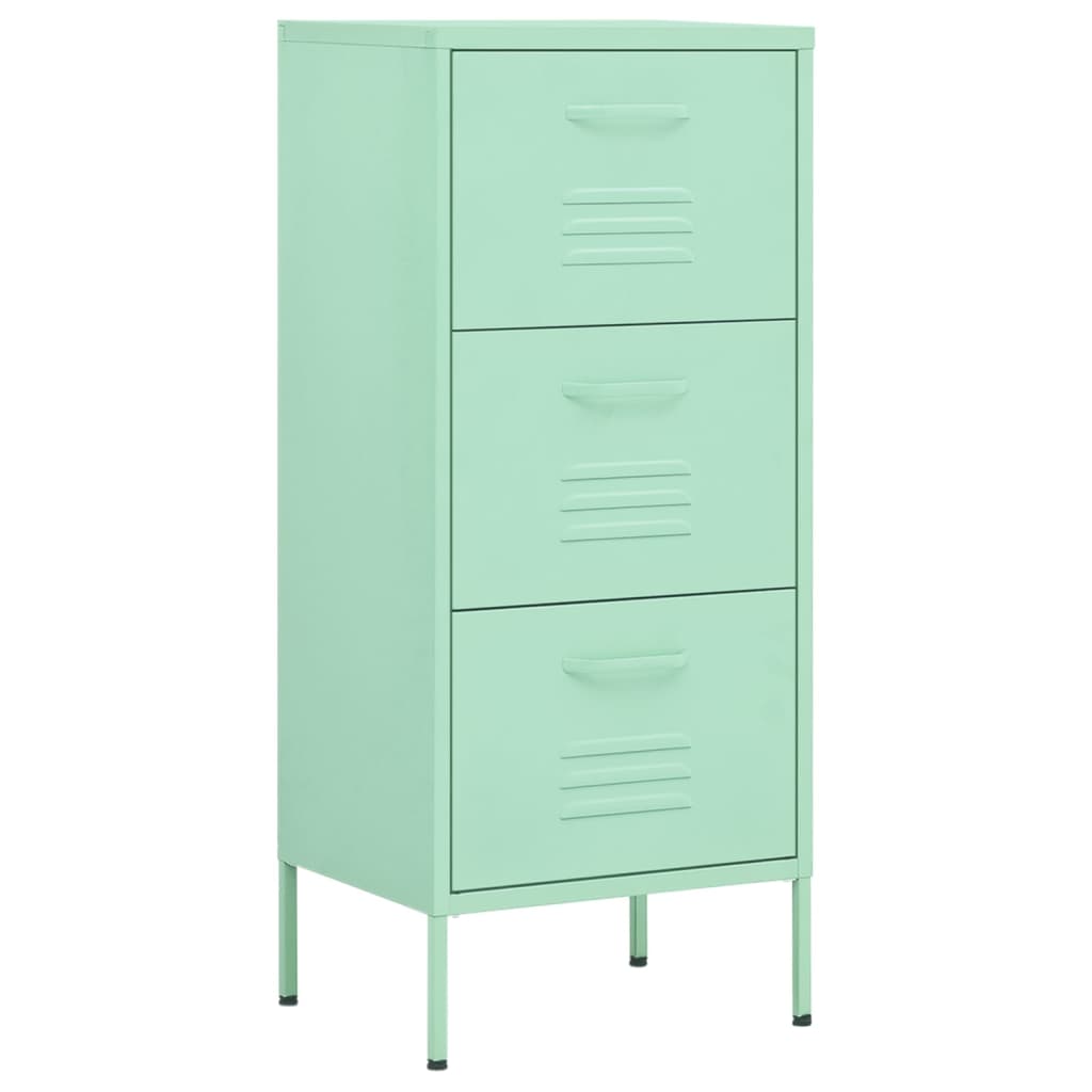 Storage Cabinet | Mint | Steel | Medium | Storage Cabinet | Rectangular