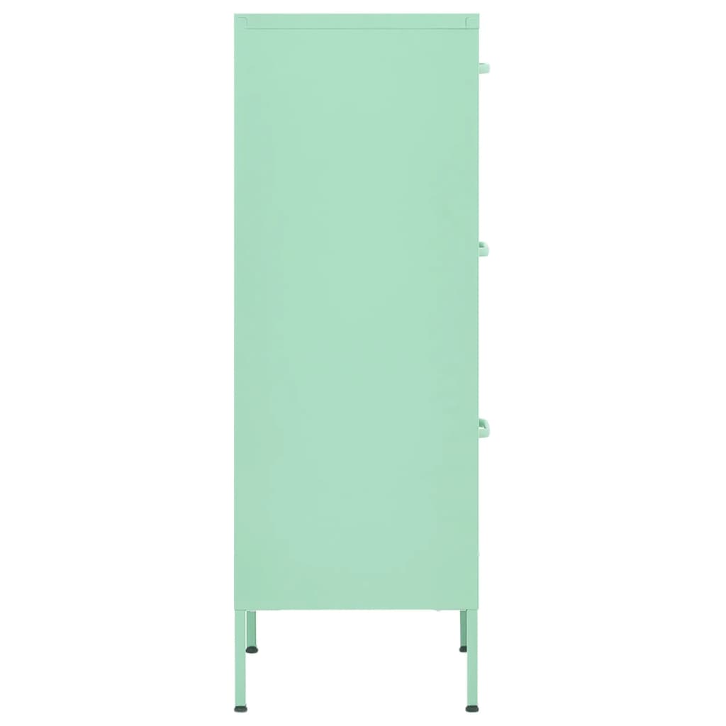 Storage Cabinet | Mint | Steel | Medium | Storage Cabinet | Rectangular