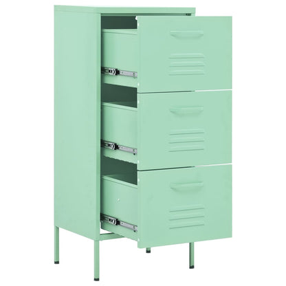 Storage Cabinet | Mint | Steel | Medium | Storage Cabinet | Rectangular