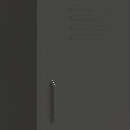 Storage Cabinet Anthracite 42.5x35x101.5 cm Steel
