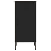 Storage Cabinet Black 42.5x35x101.5 cm Steel