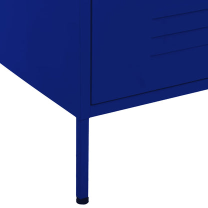 Chest Of Drawer | Navy Blue | Steel | Medium | Levelers