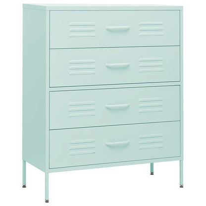 Chest of Drawers Mint 80x35x101.5 cm Steel
