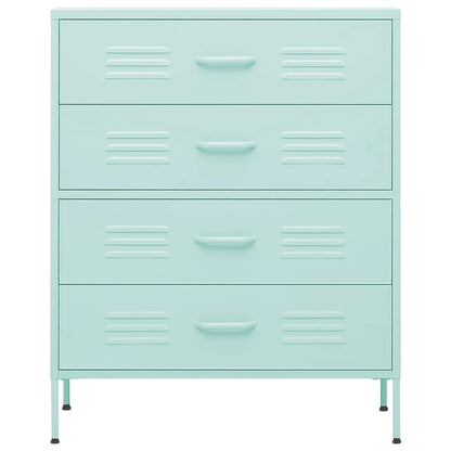 Chest of Drawers Mint 80x35x101.5 cm Steel